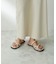 トゥクロスサンダル
