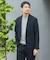『イージーケア』LIFE STYLE TAILOR　シアサッカーコンフォータブルジャケット