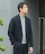 『イージーケア』LIFE STYLE TAILOR　シアサッカーコンフォータブルジャケット