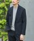 『イージーケア』LIFE STYLE TAILOR　シアサッカーコンフォータブルジャケット