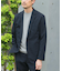 『イージーケア』LIFE STYLE TAILOR　シアサッカーコンフォータブルジャケット
