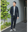 『イージーケア』LIFE STYLE TAILOR　シアサッカーコンフォータブルジャケット