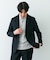 『イージーケア』LIFE STYLE TAILOR　シアサッカーコンフォータブルジャケット