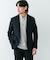 『イージーケア』LIFE STYLE TAILOR　シアサッカーコンフォータブルジャケット