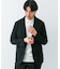 『イージーケア』LIFE STYLE TAILOR　シアサッカーコンフォータブルジャケット