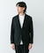 『イージーケア』LIFE STYLE TAILOR　シアサッカーコンフォータブルジャケット