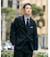 LIFE STYLE TAILOR　リネンライクコンフォータブルジャケット