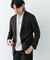 『イージーケア／速乾』LIFE STYLE TAILOR　メランジニットイージージャケット