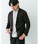『イージーケア／速乾』LIFE STYLE TAILOR　メランジニットイージージャケット