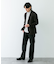 『イージーケア／速乾』LIFE STYLE TAILOR　メランジニットイージージャケット