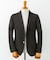『イージーケア／速乾』LIFE STYLE TAILOR　メランジニットイージージャケット