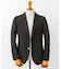 『イージーケア／速乾』LIFE STYLE TAILOR　メランジニットイージージャケット