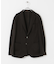 『イージーケア／速乾』LIFE STYLE TAILOR　メランジニットイージージャケット