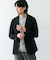 『イージーケア／速乾』LIFE STYLE TAILOR　メランジニットイージージャケット