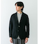 『イージーケア／速乾』LIFE STYLE TAILOR　メランジニットイージージャケット