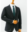 『イージーケア／速乾』LIFE STYLE TAILOR　メランジニットイージージャケット
