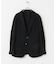 『イージーケア／速乾』LIFE STYLE TAILOR　メランジニットイージージャケット