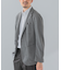 『イージーケア／速乾』LIFE STYLE TAILOR　メランジニットイージージャケット