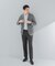 『イージーケア／速乾』LIFE STYLE TAILOR　メランジニットイージージャケット
