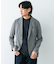 『イージーケア／速乾』LIFE STYLE TAILOR　メランジニットイージージャケット