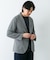 『イージーケア／速乾』LIFE STYLE TAILOR　メランジニットイージージャケット