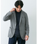 『イージーケア／速乾』LIFE STYLE TAILOR　メランジニットイージージャケット