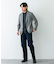 『イージーケア／速乾』LIFE STYLE TAILOR　メランジニットイージージャケット