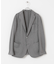 『イージーケア／速乾』LIFE STYLE TAILOR　メランジニットイージージャケット