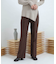 ウールライクキックフレアパンツ
