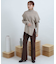 ウールライクキックフレアパンツ