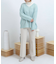 ウールライクキックフレアパンツ