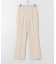 ウールライクキックフレアパンツ
