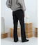 ウールライクキックフレアパンツ