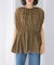 normment　BOTANICAL LACE TUNIC