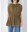 normment　BOTANICAL LACE TUNIC