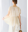 normment　BOTANICAL LACE TUNIC