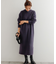 ヘアリーKNITワンピース
