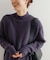 ヘアリーKNITワンピース