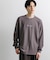 『ユニセックス』シシュウポンチロングTシャツ