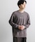 『ユニセックス』シシュウポンチロングTシャツ