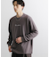 『ユニセックス』シシュウポンチロングTシャツ