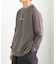 『ユニセックス』シシュウポンチロングTシャツ