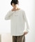『ユニセックス』シシュウポンチロングTシャツ
