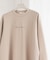 『ユニセックス』シシュウポンチロングTシャツ