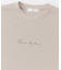 『ユニセックス』シシュウポンチロングTシャツ