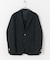 『イージーケア』LIFE STYLE TAILOR　ストレッチオックスメタルボタンブレザー