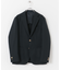 『イージーケア』LIFE STYLE TAILOR　ストレッチオックスメタルボタンブレザー