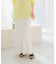 接触冷感リネン混バイヤススカート