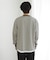 ワッフルボーダーロングTシャツ