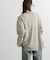 ワッフルボーダーロングTシャツ